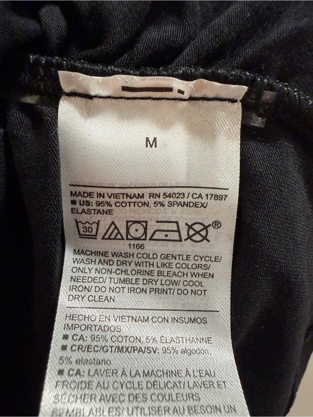 NWT! Old Navy (Size M) Maternity Snug Black Crewneck Short Sleeve Tee - Picture 6 of 6